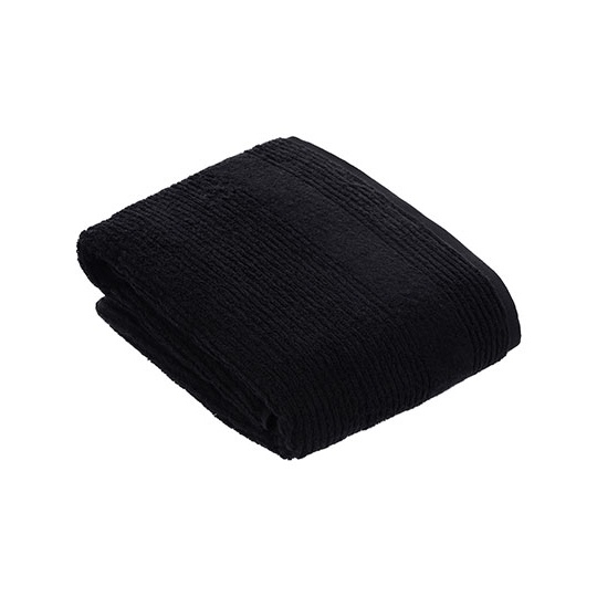 Recznik Kapielowy Bawelniany w Paski XF360B - Black