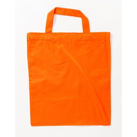 Bawełniana torba z krótkimi uchwytami XT002 - Orange (ca. Pantone 021U-HKS 10)
