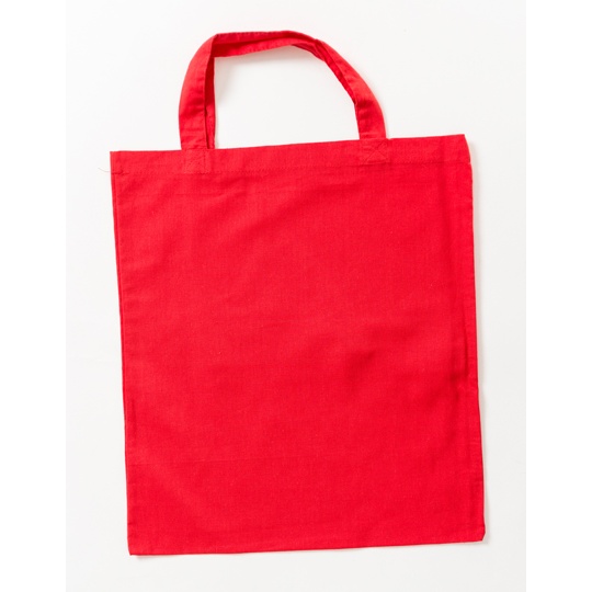 Torba Zakupowa Bawelniana XT002 - Red (ca. Pantone 032U-HKS 13-14)