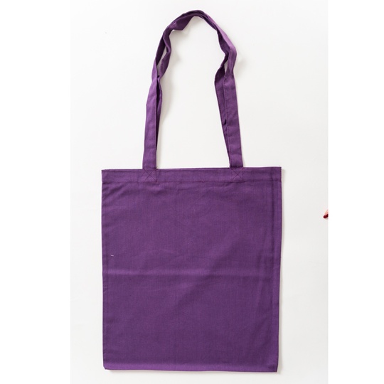 Torba Bawelniana Dlugie Uchwyty XT003 - Violet (ca. Pantone 2603U-HKS 37)