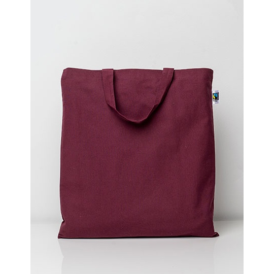 Torba Standardowa Bawelniana Fairtrade XT500N - Burgundy (ca. Pantone 209 C)