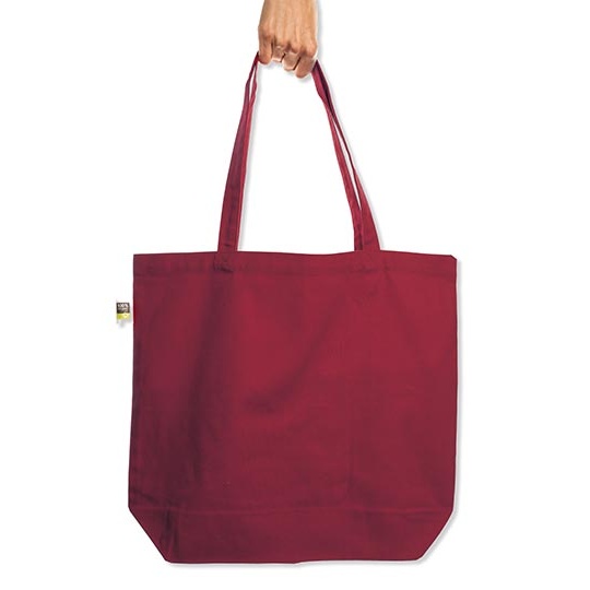 Torba Oversize Bawełniana XT630 - Burgundy (ca. Pantone 209 C)