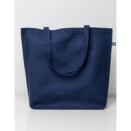 Torba Klinowa Bawełna Organiczna Fairtrade XT670 - Navy (ca. Pantone 532C)