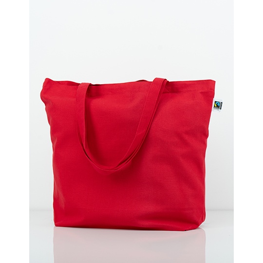 Torba Klinowa Bawełna Organiczna Fairtrade XT670 - Red (ca. Pantone 200C)