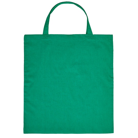 Bawełniana torba z krótkimi uchwytami XT902 - Dark Green