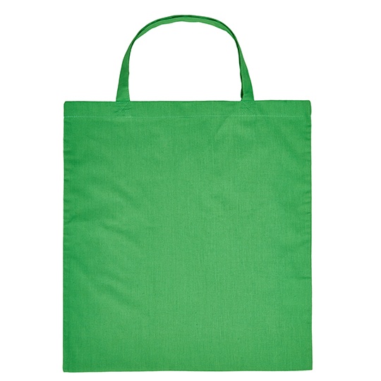 Bawełniana torba z krótkimi uchwytami XT902 - Light Green (ca. Pantone 361C)