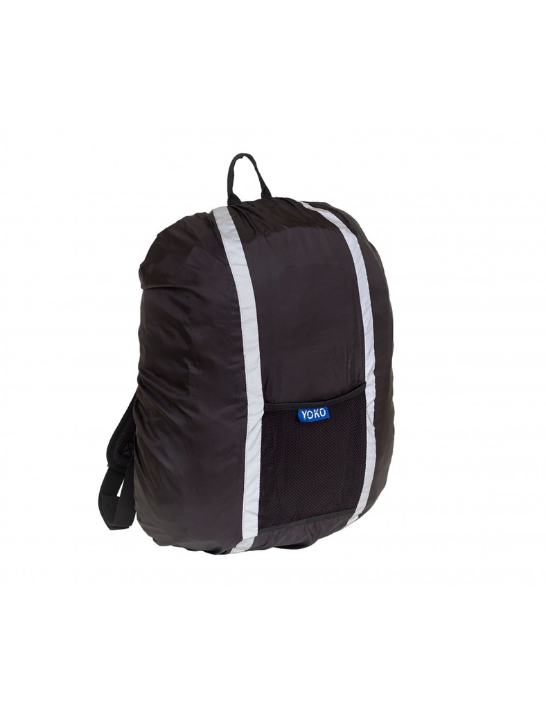 Pokrowiec na Plecak Odblaskowy Wodoodporny YK068 - Black