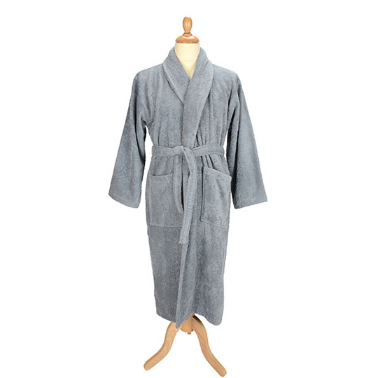 Szlafrok Klasyczny Frota AR025 - Anthracite Grey