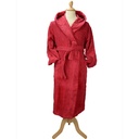 Szlafrok z Kapturem Bawelniany Frota AR026 - Deep Red
