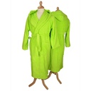Szlafrok z Kapturem Bawełniany Frota AR026 - Lime Green