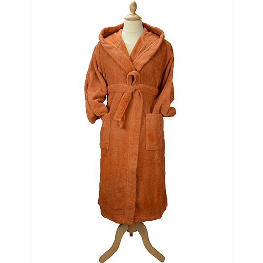 Szlafrok z Kapturem Bawełniany Frota AR026 - Terra