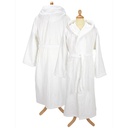 Szlafrok z Kapturem Bawełniany Frota AR026 - White