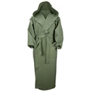 Szlafrok Luźny Bawełniany Waflowy AR028 - Army Green