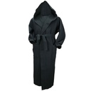 Szlafrok Luzny Bawełniany Waflowy AR028 - Black