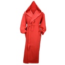 Szlafrok Luzny Bawelniany Waflowy AR028 - Fire Red
