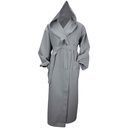 Szlafrok Luzny Bawełniany Waflowy AR028 - Light Grey