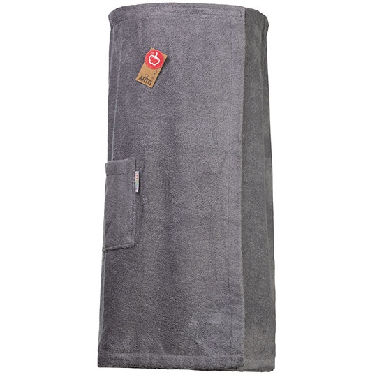 Kilt Saunowy Damski Bawelniany AR043 - Anthracite Grey