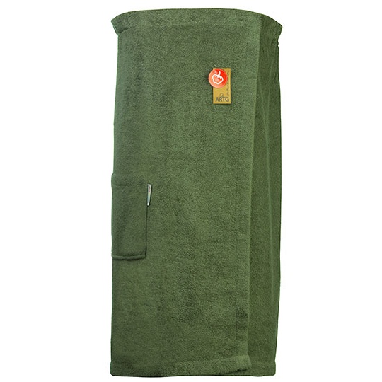 Kilt Saunowy Damski Bawełniany AR043 - Army Green