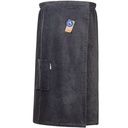 Kilt Saunowy Damski Bawełniany AR043 - Graphite