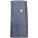 Kilt Saunowy Damski Bawełniany AR043 - Jeans Blue