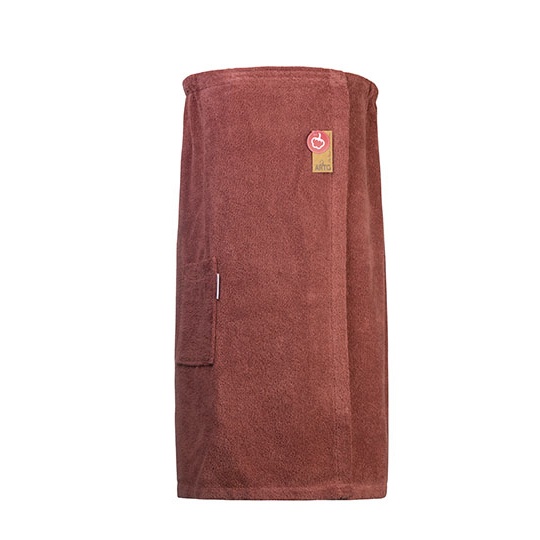 Kilt Saunowy Damski Bawelniany AR043 - Old Pink