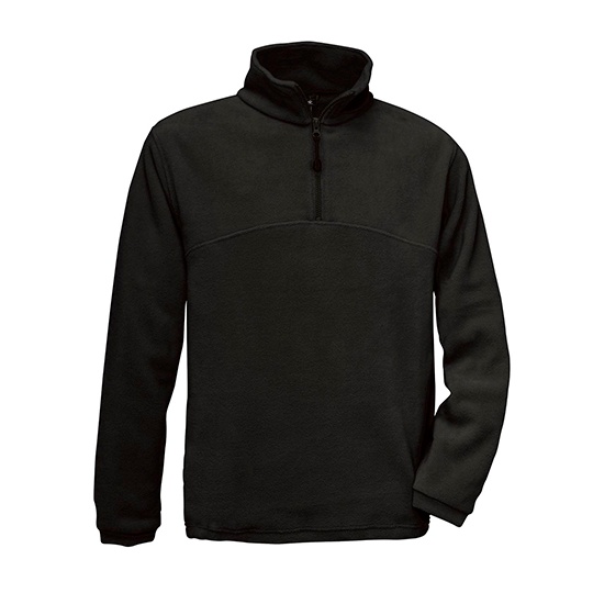 Bluza Unisex Polarowa Odporna na Mechacenie BCFU704 - Black