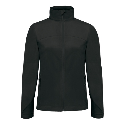 Bluza Damska Slim Mikropolar Oddychająca BCFW752 - Black