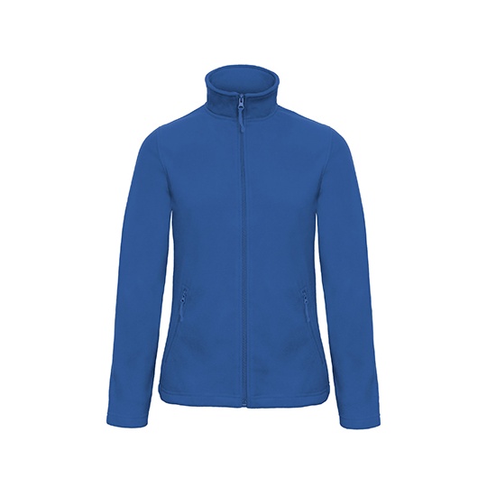 Bluza Damska Taliowana Mikropolarowa BCFWI51 - Royal Blue