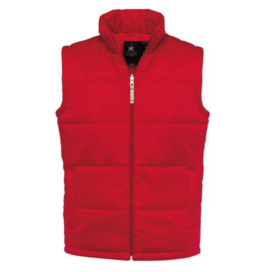 Bezrekawnik Meski Pikowany Nylon BCJM930 - Red