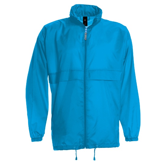 Kurtka Unisex Klasyczna Nylonowa Wodoodporna BCJU800 - Atoll