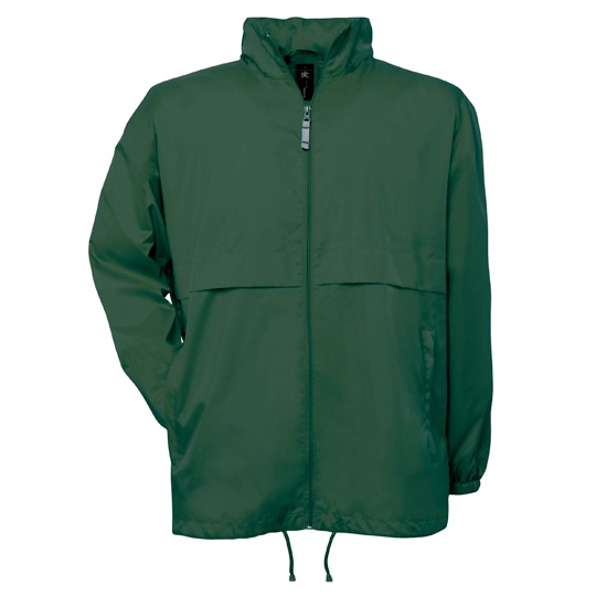 Kurtka Unisex Klasyczna Skladana Wodoodporna BCJU801 - Bottle Green
