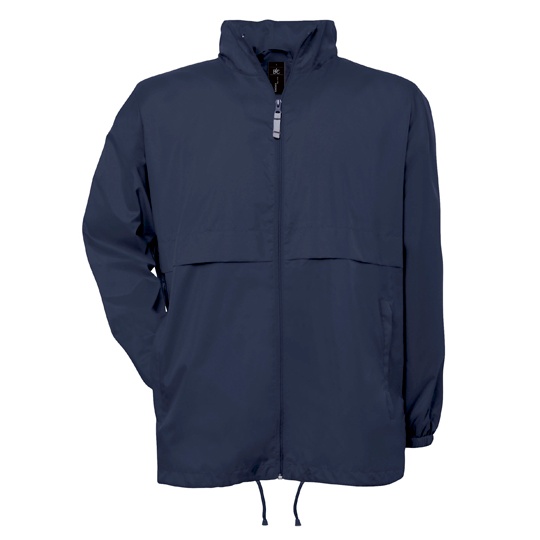 Kurtka Unisex Klasyczna Składana Wodoodporna BCJU801 - Navy