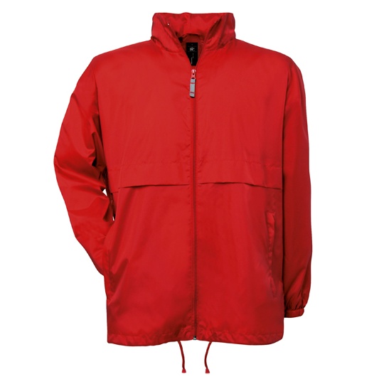 Kurtka Unisex Klasyczna Składana Wodoodporna BCJU801 - Red