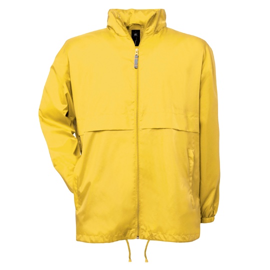 Kurtka Unisex Klasyczna Składana Wodoodporna BCJU801 - Very Yellow