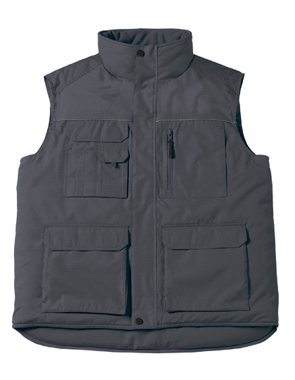 Bezrekawnik BCJUC40 - Dark Grey (Solid)