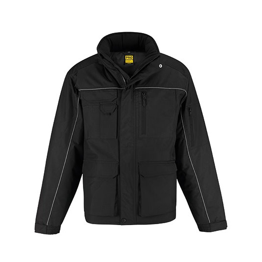 Kurtka Robocza Wodoodporna Ocieplana BCJUC41 - Black