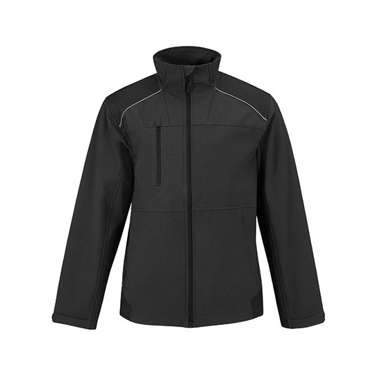 Kurtka Softshell Ripstop Wodoodporna BCJUC42 - Black