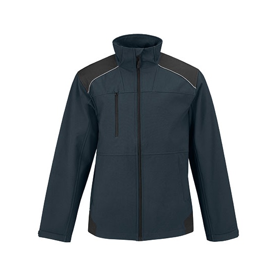 Kurtka Softshell Ripstop Wodoodporna BCJUC42 - Navy