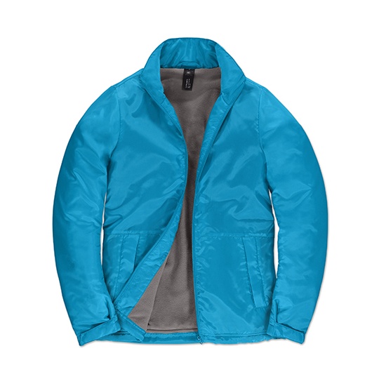 Kurtka Klasyczna Wodoodporna z Polarem BCJW826 - Atoll & Warm Grey