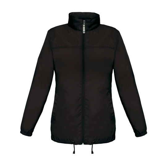 Kurtka Damska Taliowana Wodoodporna Nylon BCJW902 - Black