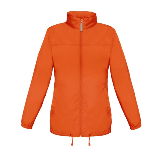 Kurtka Damska Taliowana Wodoodporna Nylon BCJW902 - Orange