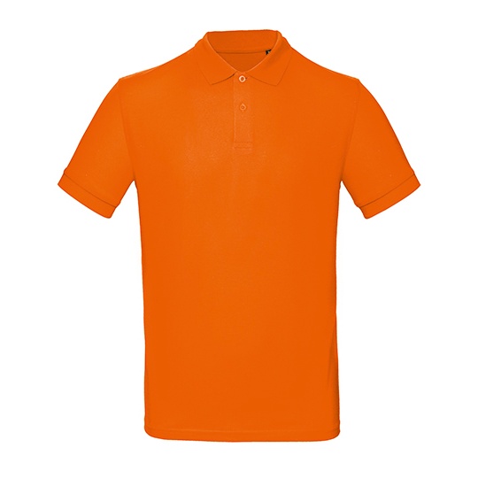 Koszulka Polo Męska Bawełna Organiczna BCPM430 - Orange