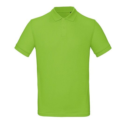 Koszulka Polo Męska Bawełna Organiczna BCPM430 - Orchid Green