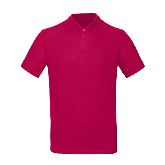 Koszulka Polo Męska Bawełna Organiczna BCPM430 - Sorbet