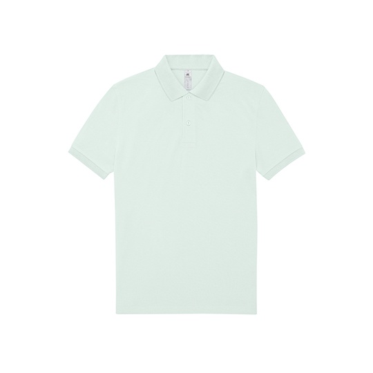 Koszulka Polo Klasyczna Bawelna Ring-Spun BCPU424 - Blush Mint