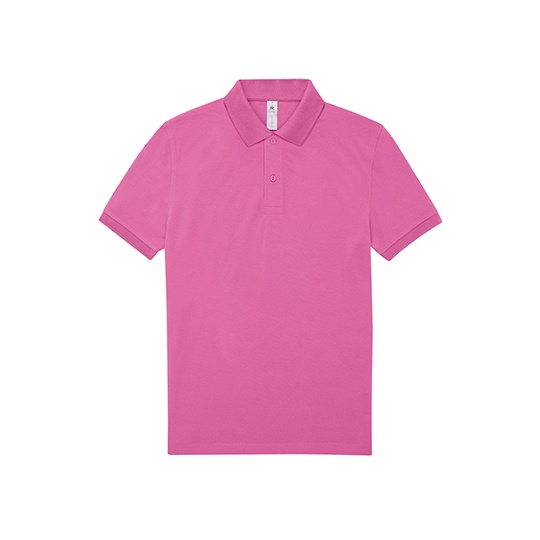 Koszulka Polo Klasyczna Bawelna Ring-Spun BCPU424 - Lotus Pink