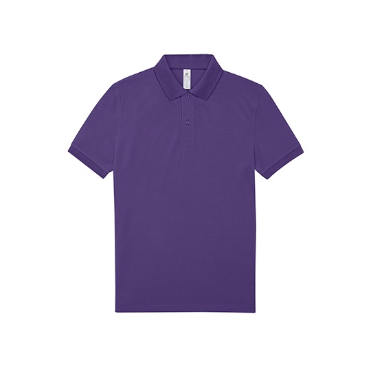 Koszulka polo klasyczna BCPU424 - Meta Lilac