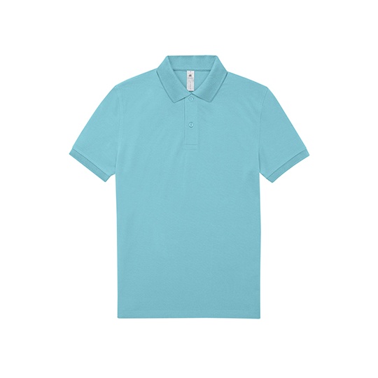 Koszulka Polo Klasyczna Bawelna Ring-Spun BCPU424 - Meta Turquoise