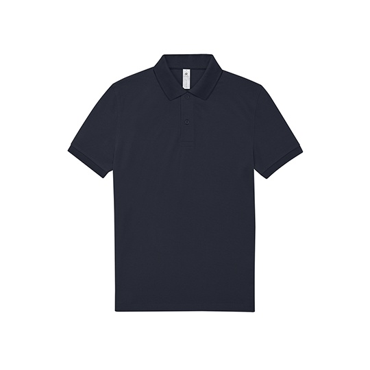 Koszulka Polo Klasyczna Bawelna Ring-Spun BCPU424 - Navy Pure