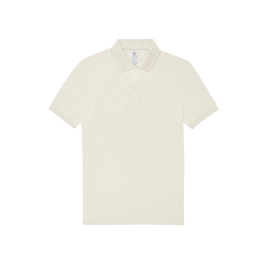 Koszulka polo klasyczna z krótkim rękawem BCPU424 - Off White